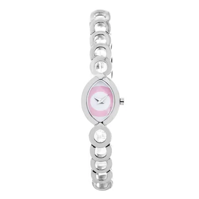 Chronotech Silver Stainless Steel Women's Watch