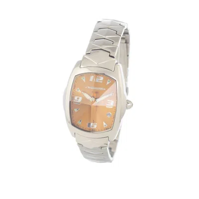 Chronotech Silver Stainless Steel Women's Watch