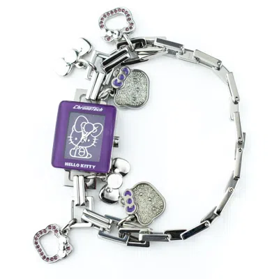 Chronotech Silver Stainless Steel Women's Watch