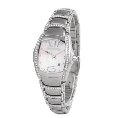 Chronotech Silver Stainless Steel Watch In Metallic