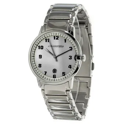 Chronotech Silver Steel  Watch