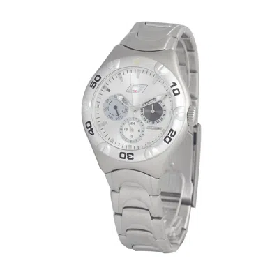 Chronotech Silver Steel  Watch