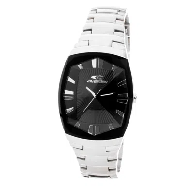 Chronotech Silver Stainless Steel Watch