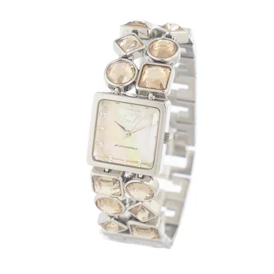 Chronotech Steel Women's Watch In Silver
