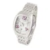 Chronotech Silver Steel Watch In Silver