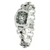 Chronotech Silver Steel Watch In Silver