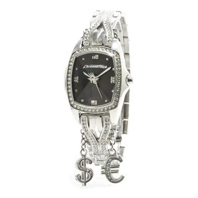 Chronotech Steel Women's Watch In Silver