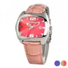 Chronotech Multicolor Leather Watch