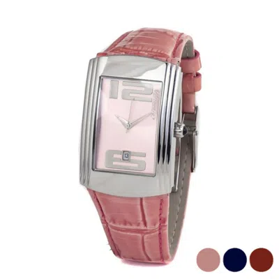 Chronotech Unisex Watch  Ct7017b ( 30 Mm) Colour:brown Gbby2 In Pink