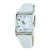 Chronotech White Leather Women's Watch In White