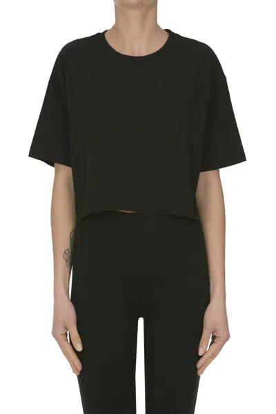 Chs Choose Life Cropped Boxy T-shirt In Black