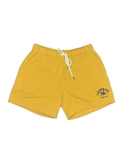Pre-owned Chubbies Athletic Shorts In Yellow