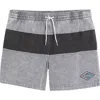 Chubbies Black & Silvers 5.5-inch Swim Trunks In Charcoal - Solid