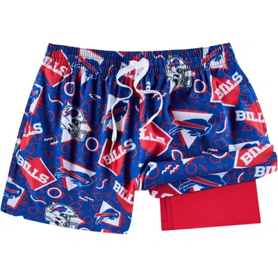 Chubbies Blue Buffalo Bills Game Day Fit Classic Lined Swim Trunks In Multi