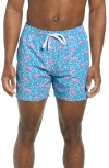 Chubbies Classic Lined 5.5-inch Swim Trunks In Multi