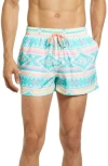 Chubbies Classic Swim Trunks In Blue