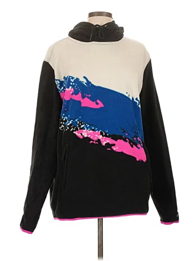 Pre-owned Chubbies Fleece Jacket In Black
