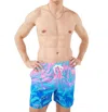 Chubbies Men's The Hydrofoils Quick-dry 5-1/2" Swim Trunks In Multi