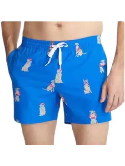 Chubbies I Let The Dogs Out Swim Trunks In Blue