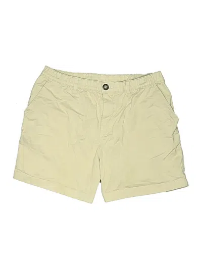 Pre-owned Chubbies Khaki Shorts In Yellow