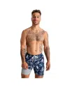 Chubbies Men's 5.5" Navy Dallas Cowboys The Neon Lined Classic Swim Trunks In Gold
