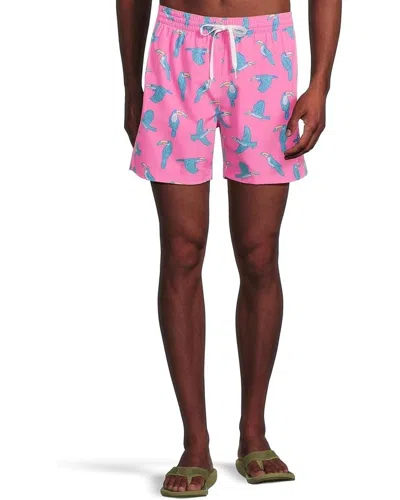 Chubbies Men's  The Toucan Do Its Swim Trunks Bright Classic Lined Fts880 In Multi