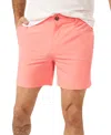 Chubbies Men's Everyday Performance Wrinkle Resistant Short 6" In Coral