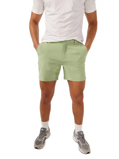 Chubbies Men's Everywear Performance Golf Shorts In Basils In Green