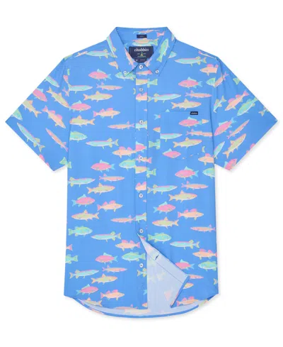 Chubbies Men's Get Schooled Performance Friday Shirt In Blue