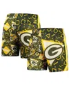 Chubbies Men's Green Bay Packers Mesh Shorts In Multi