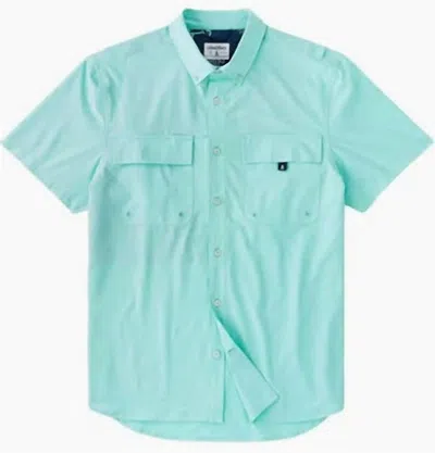 Chubbies Men's I See The Foam Upf Shirt In Green In Blue