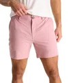Chubbies Men's Pink Dippers Performance Shorts In Heather Pink
