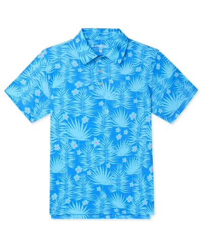 Chubbies Men's Short-sleeve Polo Shirt In Blue