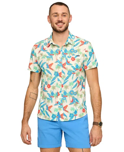 Chubbies Men's Short-sleeve Shirt In Blue