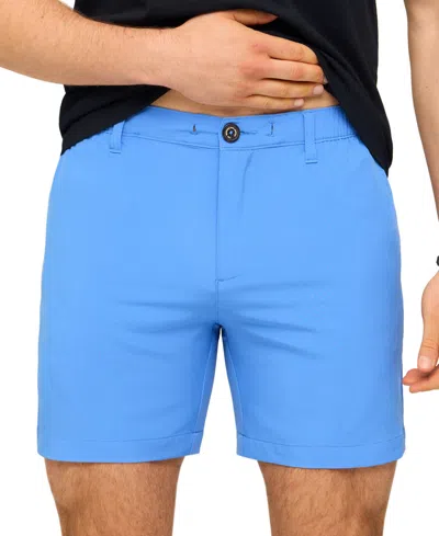 Chubbies Men's The Bluebells Everywear Hybrid Regular-fit Shorts, 6" Inseam In Bright Blue