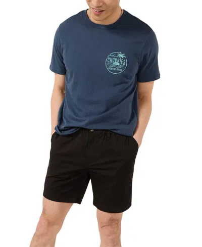 Chubbies Men's The Dark N Stormies 7" Shorts In Black