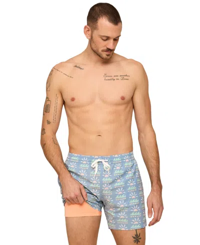 Chubbies Men's The Easygoers Classic 5.5" Swim Trunks In Pattern