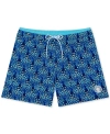 CHUBBIES MEN'S THE FAN OUTS QUICK-DRY 5-1/2" SWIM TRUNKS