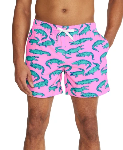 Chubbies Men's The Glades Quick-dry 5-1/2" Swim Trunks In Pink