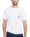 CHUBBIES MEN'S THE NEON DREAM RELAXED-FIT LOGO GRAPHIC POCKET T-SHIRT