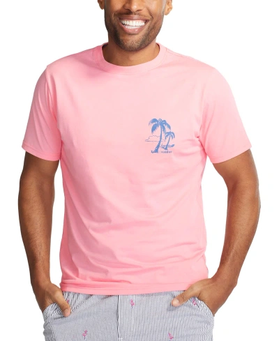 Chubbies Men's The Relaxer Relaxed-fit Logo Graphic T-shirt In Coral