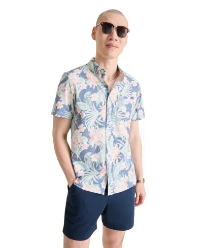 Chubbies Men's The Resort Wear Printed Shirt In Blue