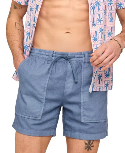 Chubbies Men's The Slate Skies Off-duty Pull-on Shorts In Blue