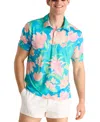 Chubbies Men's The Stop & Smell The Roses Performance Polo Shirt In Multi