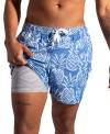 CHUBBIES MEN'S THE THIGH-NAPLES QUICK-DRY 5-1/2" SWIM TRUNKS WITH BOXER BRIEF LINER