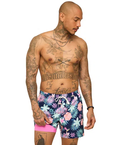 Chubbies Men's The Tropic Like Its Hots Classic 5.5" Swim Trunks In Multi