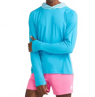 Chubbies Mingo Lingo Sun Hoodie In Blue