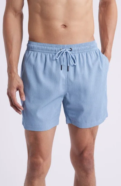 Chubbies Misty Breezes 5.5-inch Swim Trunks In Dusty Blue