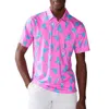 Chubbies The Toucan Do It Polo Mens Printed Golf Shirt Performance Nwo75 In Pink