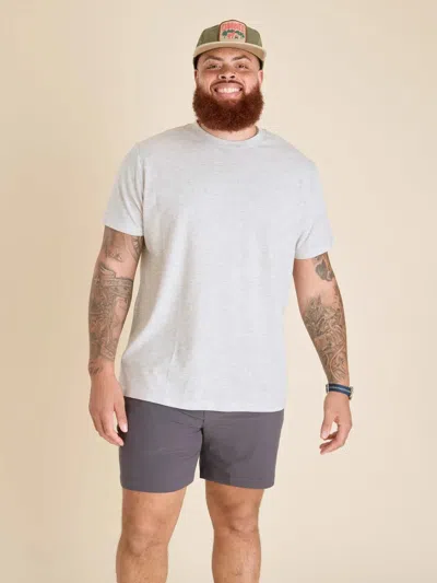 Chubbies Seal Of Approval T-shirt Men Gray Graphic Print Crew Neck Dsgl755 In Multi